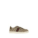 Gucci Beige Polyester Athletic Sneakers