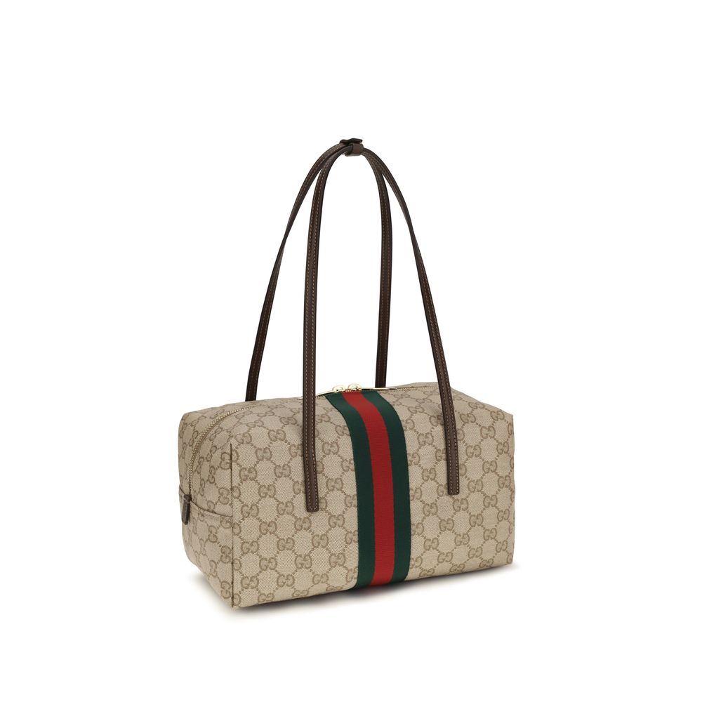 Gucci Beige Cotton Handbag