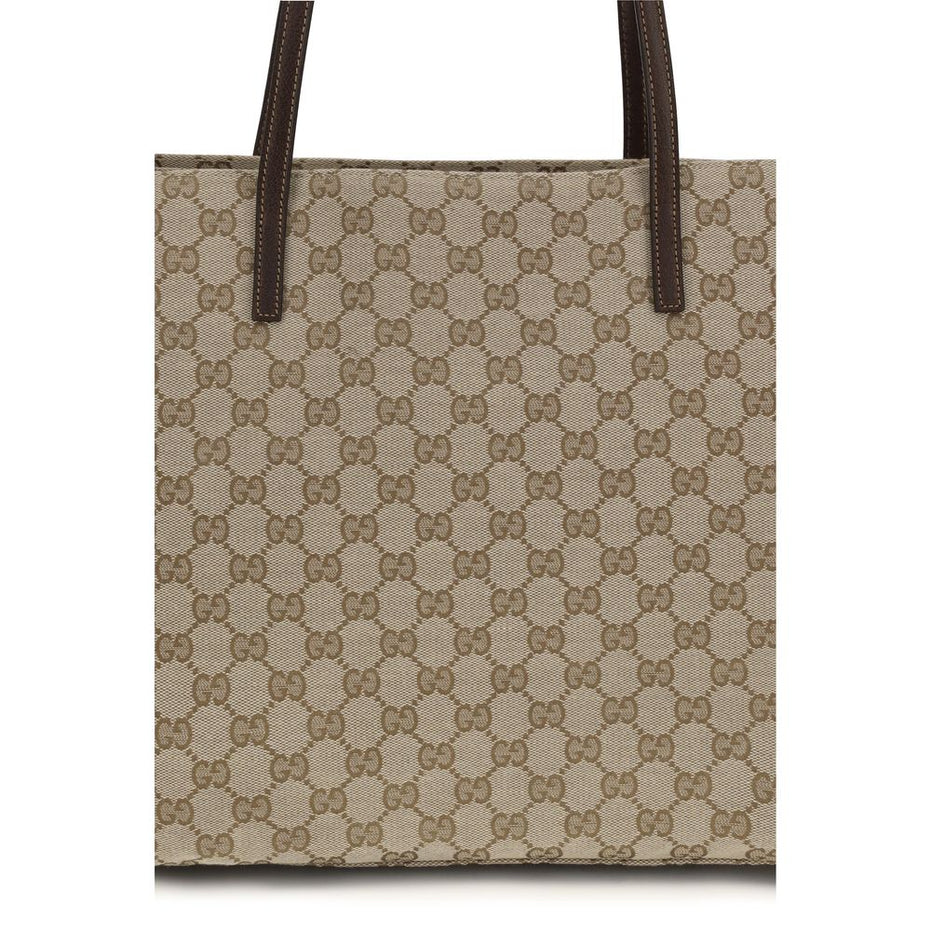 Gucci Beige Polyester Shoulder Bag