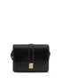 Khaite Black Calf Leather Bos Taurus Shoulder Bag