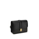 Khaite Black Calf Leather Bos Taurus Shoulder Bag