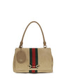 Gucci Beige Calf Leather Bos Taurus Handbag