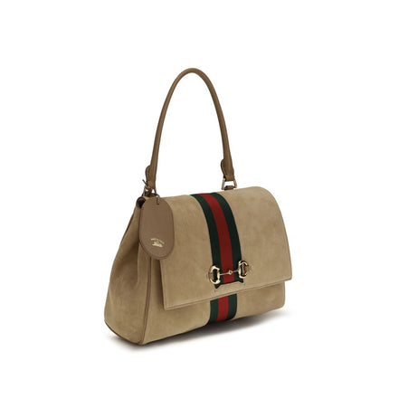Gucci Μπεζ Τσάντα Χειρός από Δέρμα Μοσχαριού Bos Taurus  