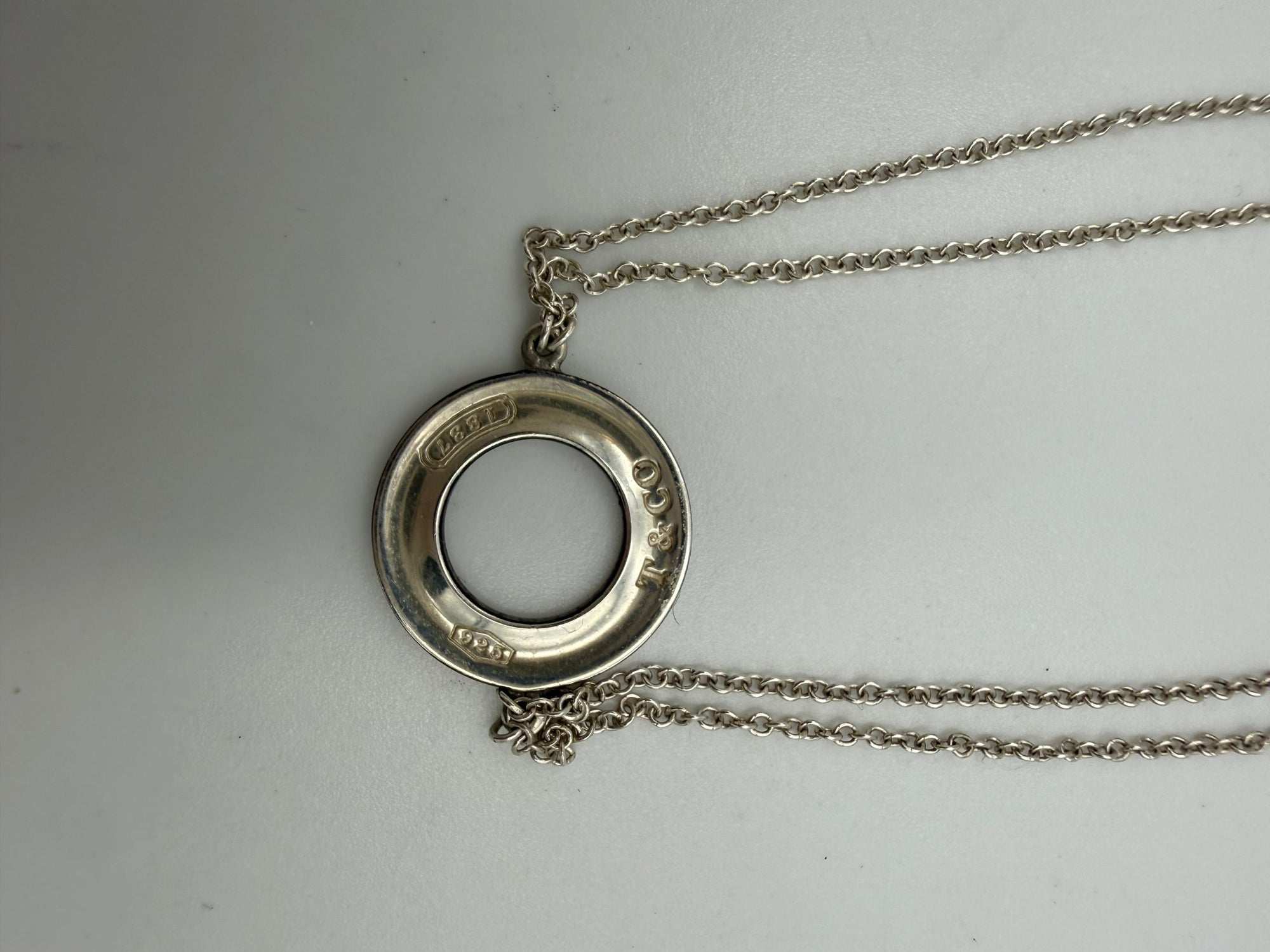 Βραχιόλι Tiffany & Co. TIFFANY & CO. από ασήμι με διπλή αλυσίδα