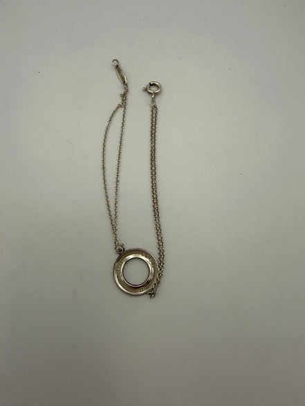 Βραχιόλι Tiffany & Co. TIFFANY & CO. από ασήμι με διπλή αλυσίδα