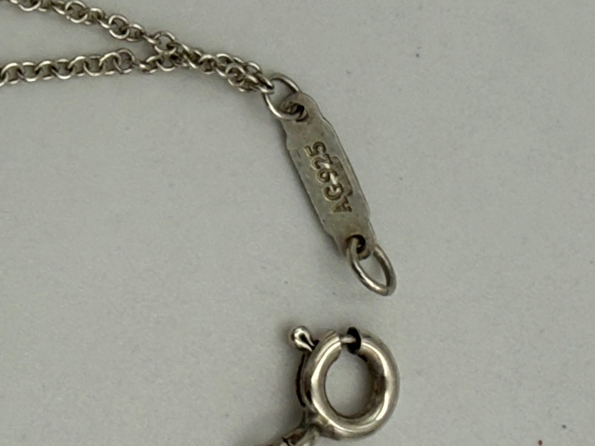 Βραχιόλι Tiffany & Co. TIFFANY & CO. από ασήμι με διπλή αλυσίδα