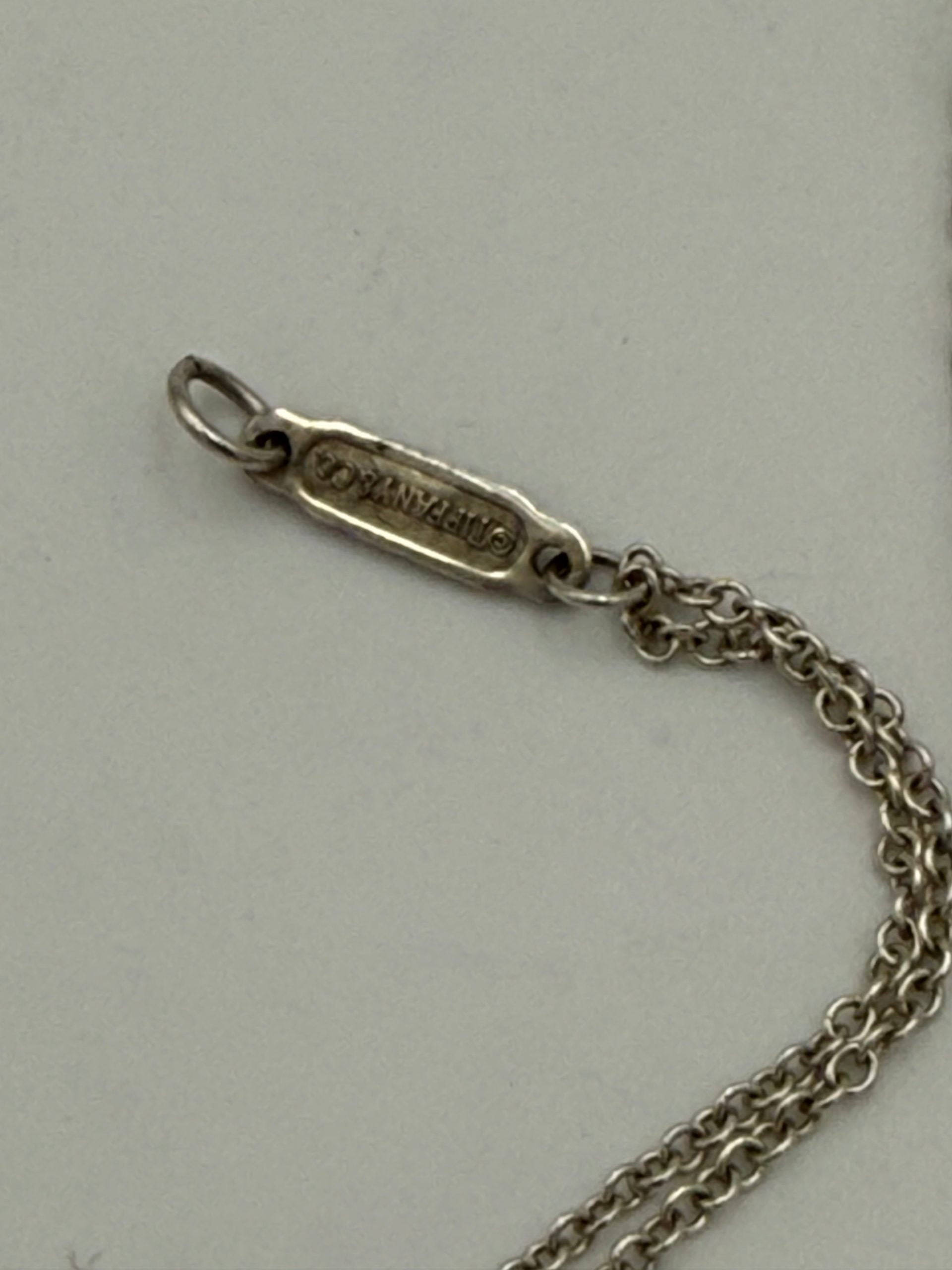 Βραχιόλι Tiffany & Co. TIFFANY & CO. από ασήμι με διπλή αλυσίδα
