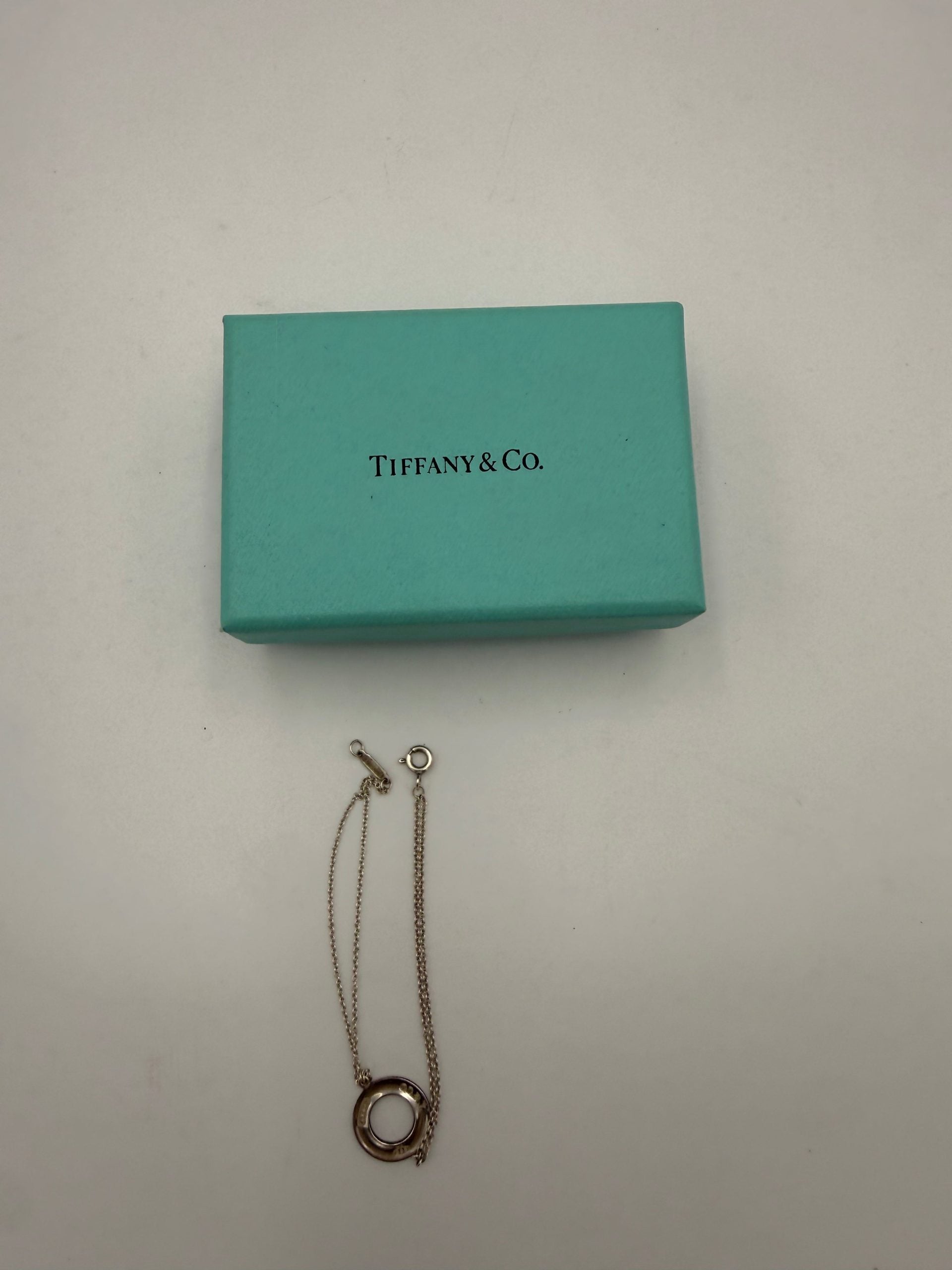 Βραχιόλι Tiffany & Co. TIFFANY & CO. από ασήμι με διπλή αλυσίδα