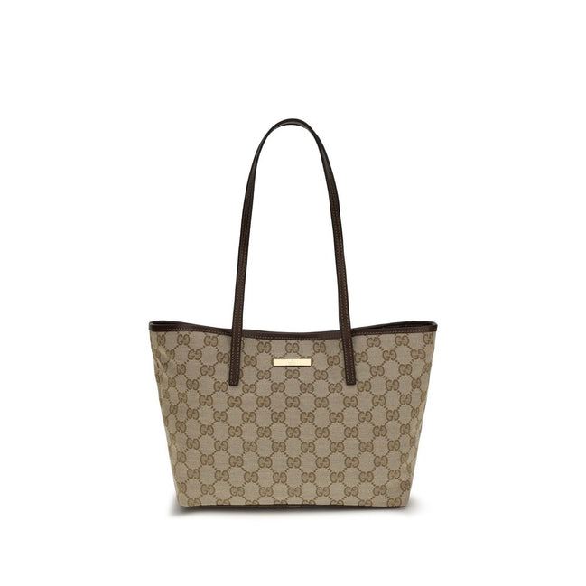 Gucci Beige Polyester Shoulder Bag