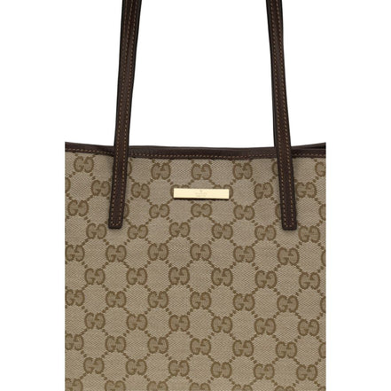 Gucci Beige Fabric Handbag