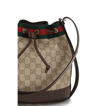 Gucci Beige Cotton Handbag