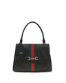 Gucci Black Calf Leather Bos Taurus Handbag
