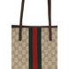 Gucci Beige Cotton Shoulder Bag