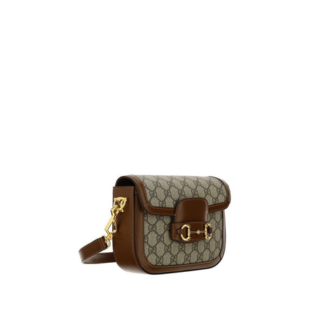 Τσάντα Gucci καφέ από πολυαιθυλένιο  