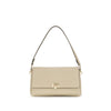 Tory Burch Beige Calf Leather Bos Taurus Shoulder Bag