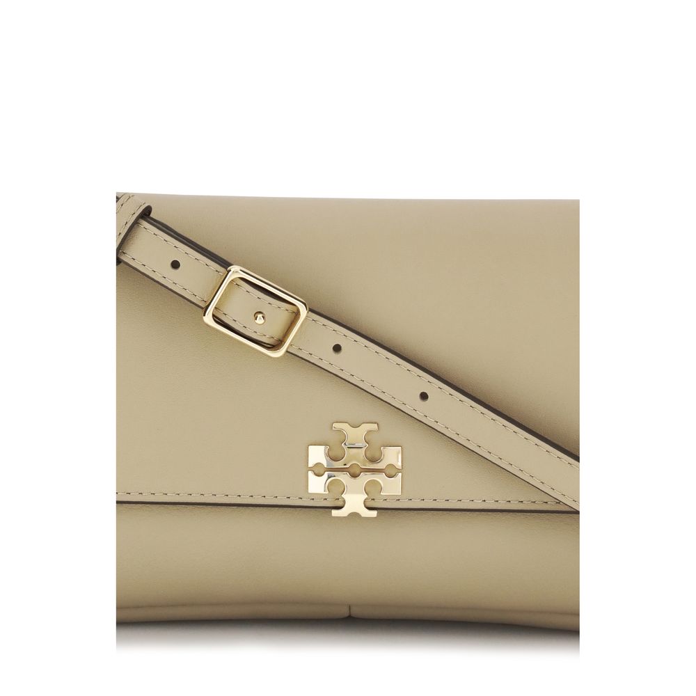 Tory Burch Beige Calf Leather Bos Taurus Shoulder Bag