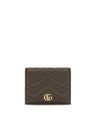 Gucci Brown Lamb Ovis Aries Aries Wallet