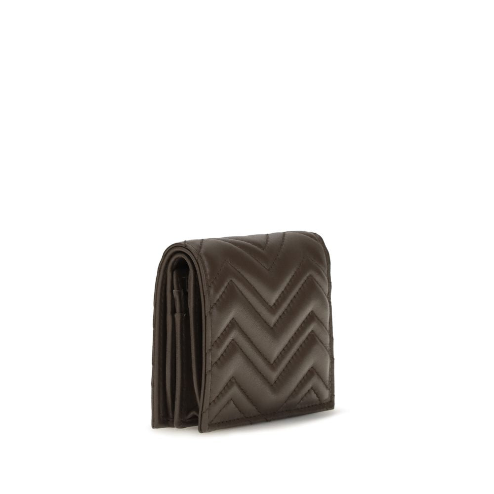 Gucci Brown Lamb Ovis Aries Aries Wallet