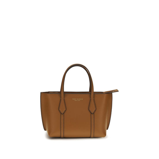 Tory Burch Καφέ Τσάντα Ώμου Bos Taurus από Δέρμα Μοσχαριού