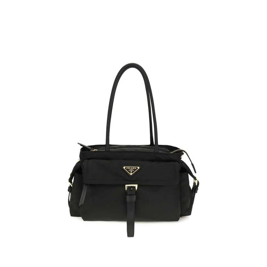 Prada Black Polyamide Shoulder Bag