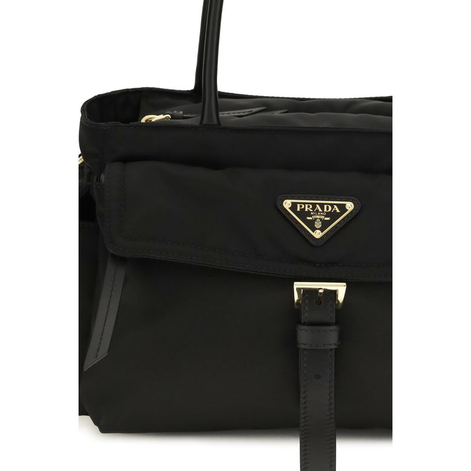 Prada Black Polyamide Shoulder Bag
