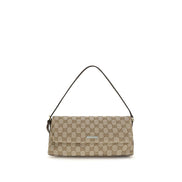 Τσάντα χειρός Gucci από καφέ πολυεστέρα  