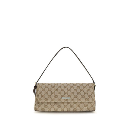 Τσάντα χειρός Gucci από καφέ πολυεστέρα  