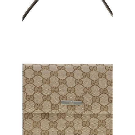 Τσάντα χειρός Gucci από καφέ πολυεστέρα  