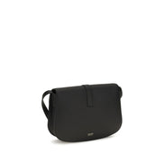 Tom Ford Black Calf Leather Bos Taurus Shoulder Bag