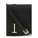 Tom Ford Black Calf Leather Bos Taurus Shoulder Bag