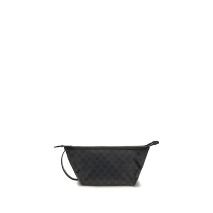 Gucci Black Fabric Clutch Bag