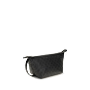 Gucci Black Cotton Clutch Bag
