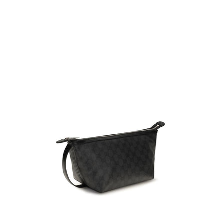 Gucci Black Cotton Clutch Bag