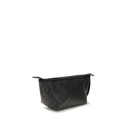 Gucci Black Cotton Clutch Bag