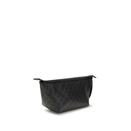 Gucci Black Cotton Clutch Bag