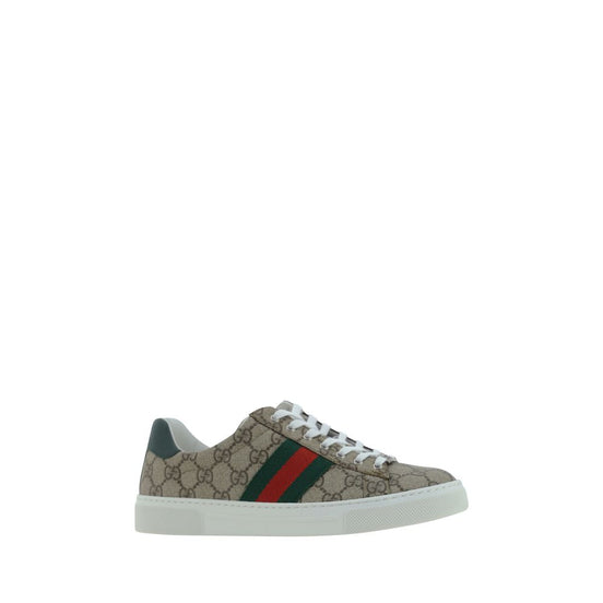 Gucci Multicolor Fabric Platform Sneakers