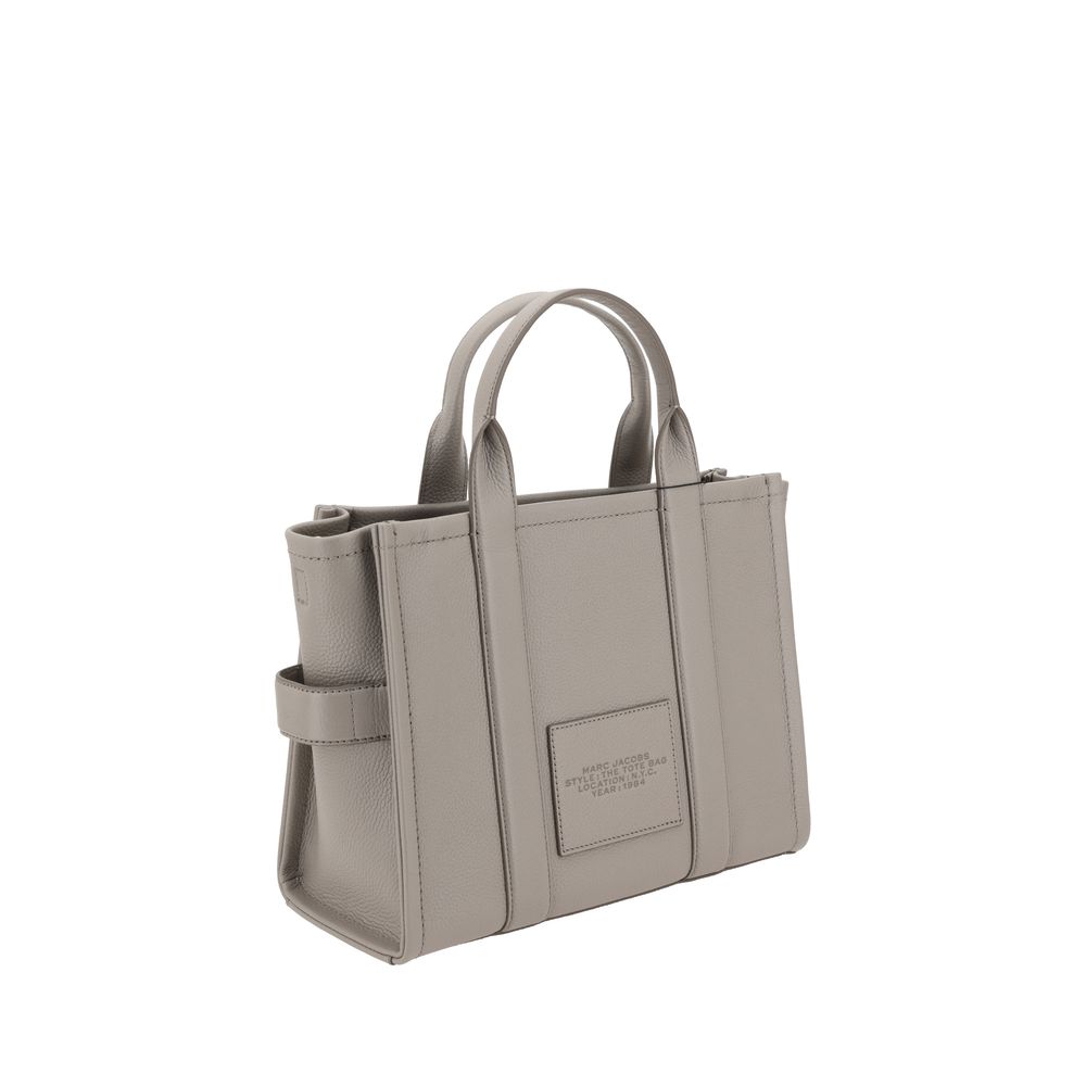 Marc Jacobs Gray Calf Leather Bos Taurus Handbag