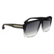 Victoria Beckham Black Plastic Sunglasses