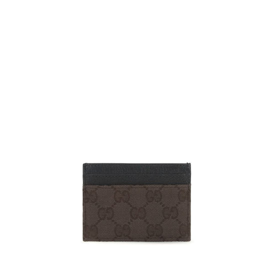 Καφέ πορτοφόλι Gucci από πολυεστέρα