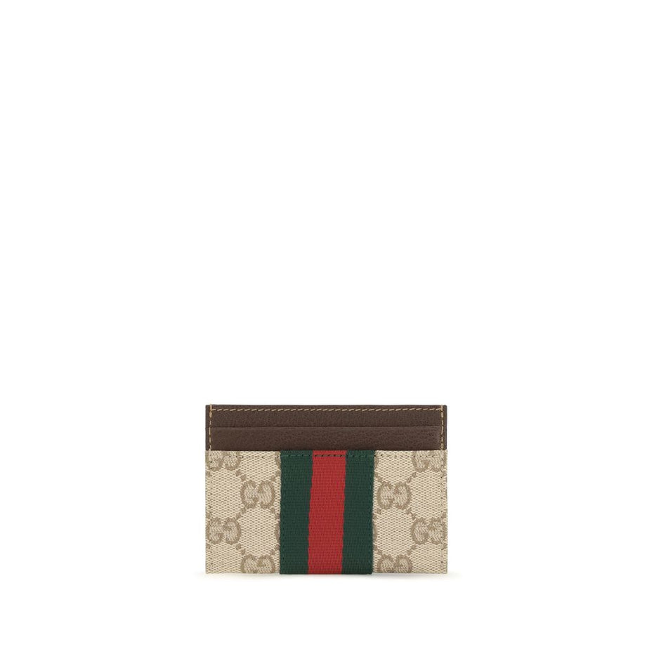 Gucci Beige Fabric Wallet