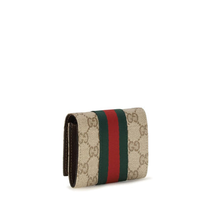 Gucci Beige Cotton Wallet