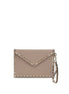 Valentino Garavani Beige Calf Leather Bos Taurus Clutch Bag