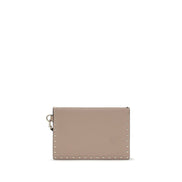 Valentino Garavani Beige Calf Leather Bos Taurus Clutch Bag