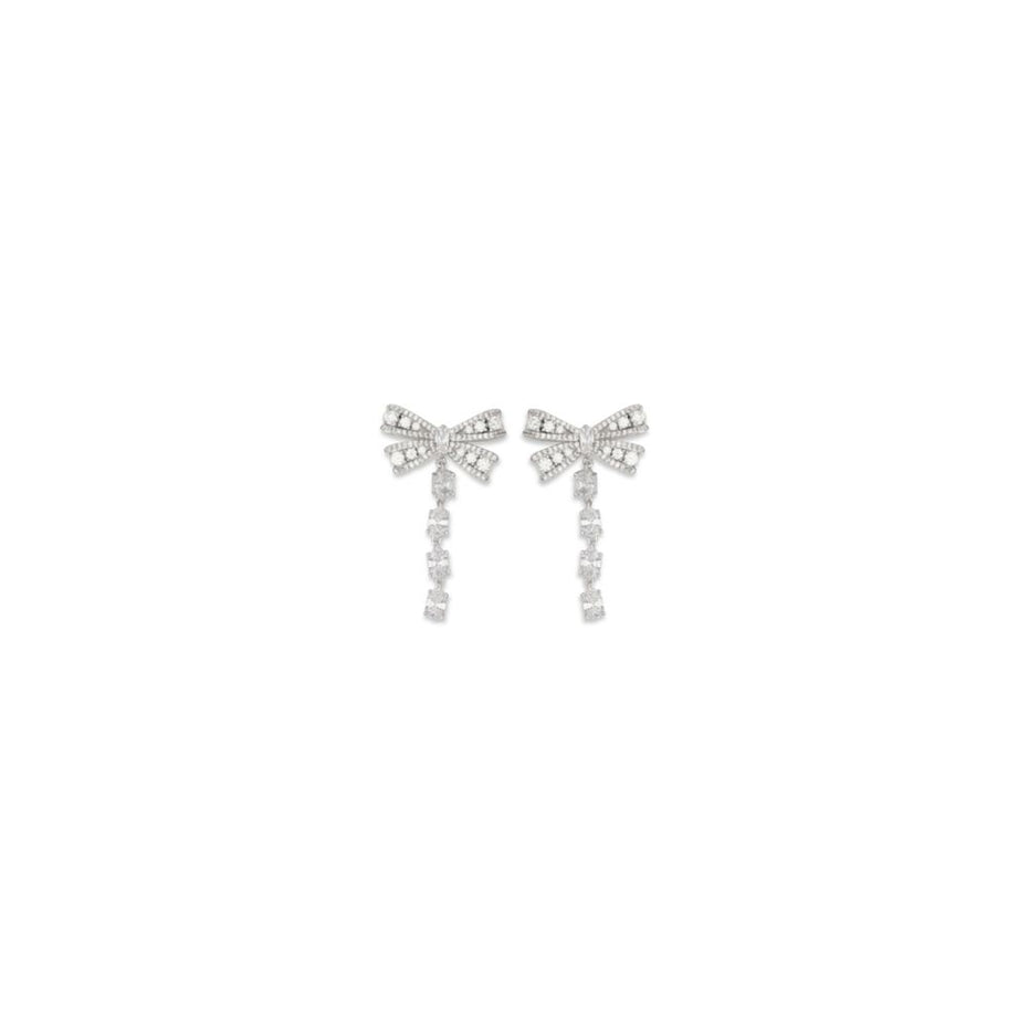 Self-Portrait Silver Brass Earrings