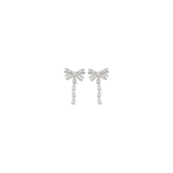 Self-Portrait Silver Brass Earrings