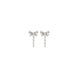 Self-Portrait Silver Brass Earrings
