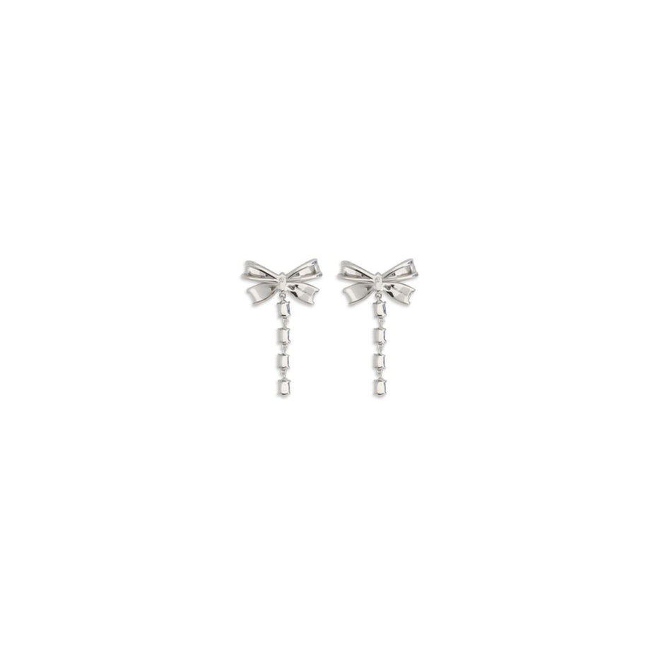 Self-Portrait Silver Brass Earrings