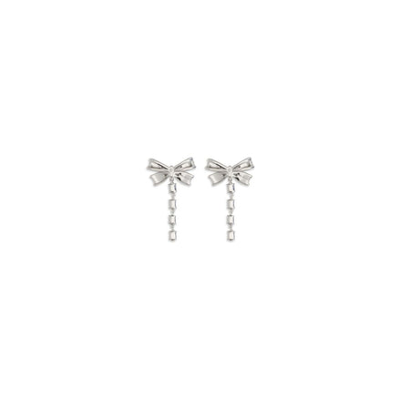 Self-Portrait Silver Brass Earrings