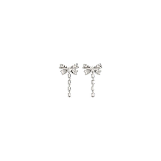 Self-Portrait Silver Brass Earrings