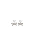 Self-Portrait Silver Brass Earrings